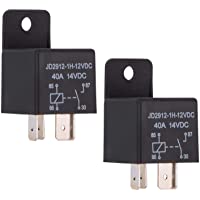 Ehdis® Coches relé 4 Pin 12v 40amp Spst Modelo No .: JD2912-1H-40A 12VDC 14VDC de los detectores magnéticos y Entrantes…